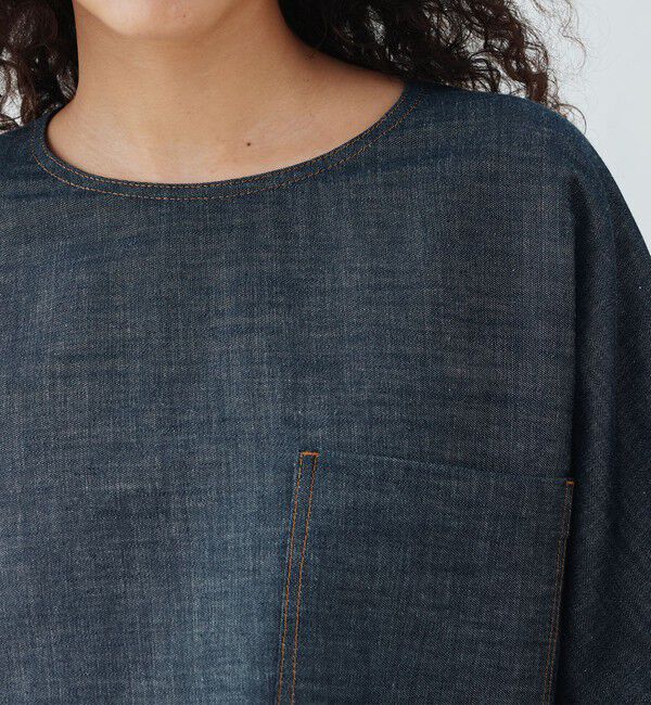 GALERIE VIE「ステイブルーデニム プルオーバーシャツ」|シャツ・ブラウス|