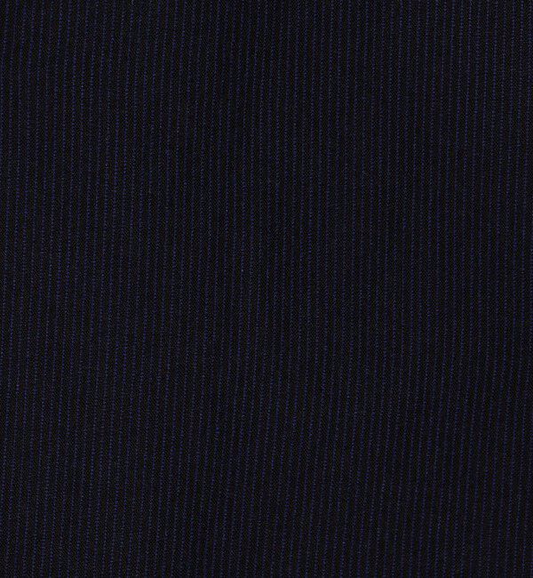 MACPHEE「コットンコード クルーネックジャケット」|ノーカラージャケット|