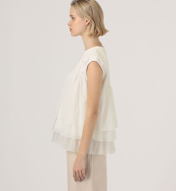 Ballsey「ジャージーコンビ ティアードプルオーバー」|Tシャツ・カットソー|