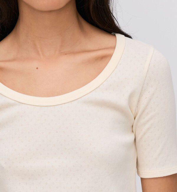 BACCA「ハイツイストレース コットンハーフプルオーバー」|Tシャツ・カットソー|