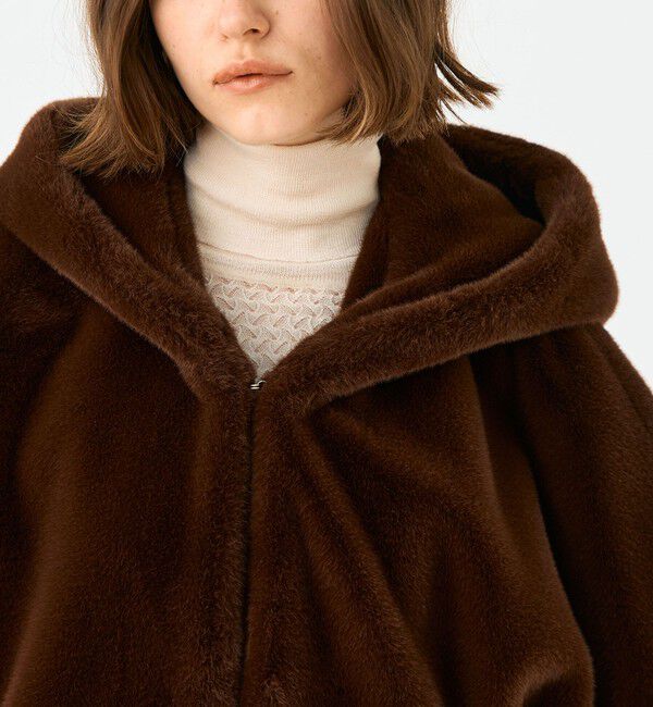 Ballsey「スムースファー フーディーポンチョ」|その他|