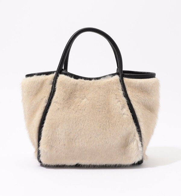 TOMORROWLAND GOODS「TOMORROWLAND フェイクファー トートバッグ」|トートバッグ|