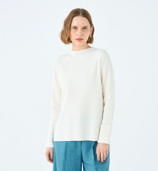 Ballsey「リンクスリブ ビルドネックプルオーバー」|ニット・セーター|