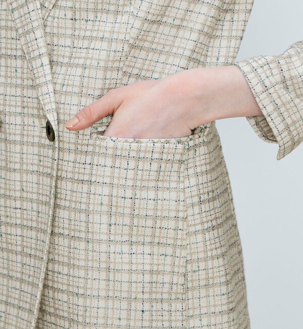 TOMORROWLAND collection「【WEB先行予約】ブライトファンシー ダブルブレストジャケット」|テーラードジャケット|