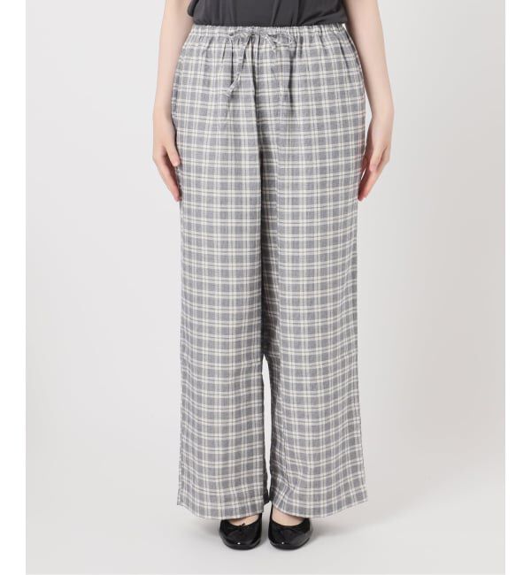  「BASERANGE 別注LINBER パンツ」|スラックス|