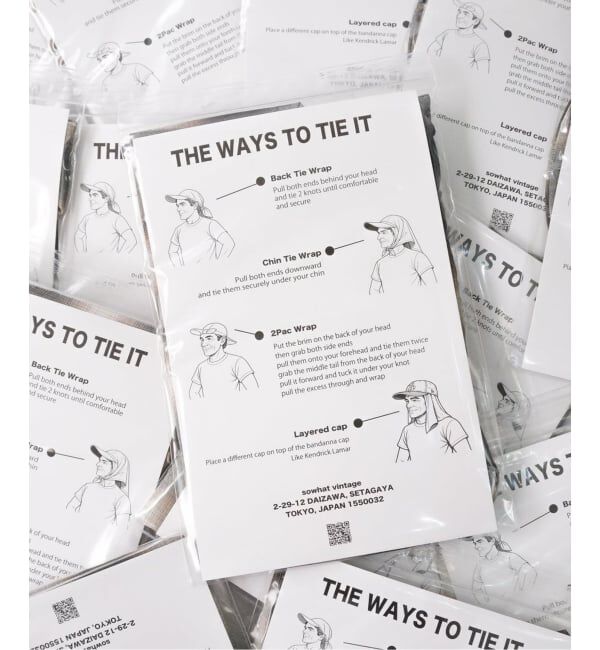 JOINT WORKS「Cap Tokyo /キャップトウキョウ Bandana Cap」|キャップ・キャスケット|