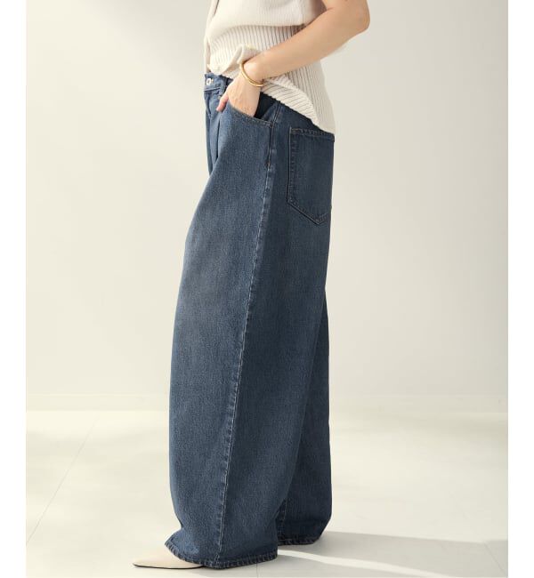 Plage「R&rsquo;IAM バレル DENIM パンツ」|デニム|