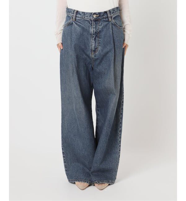 Plage「R&rsquo;IAM バレル DENIM パンツ」|デニム|