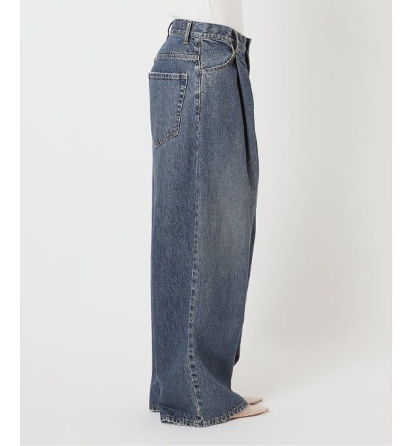 Plage「R&rsquo;IAM バレル DENIM パンツ」|デニム|