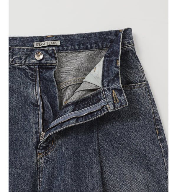Plage「R&rsquo;IAM バレル DENIM パンツ」|デニム|