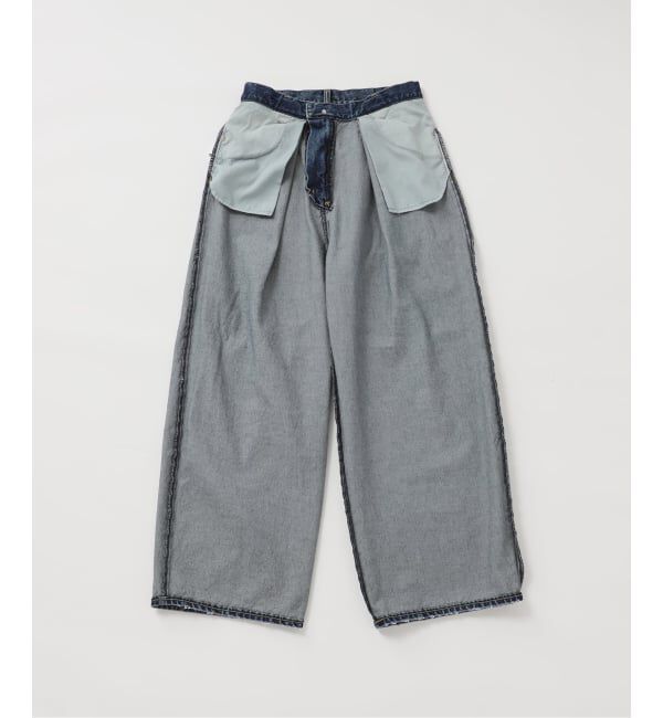 Plage「R&rsquo;IAM バレル DENIM パンツ」|デニム|