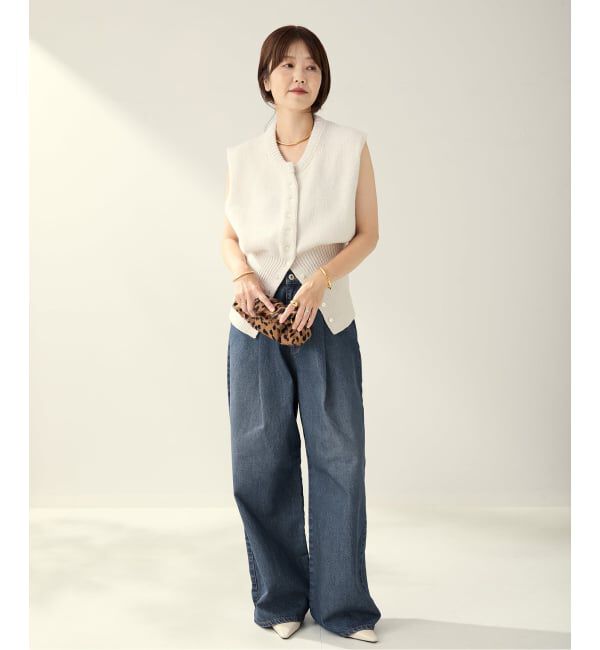 Plage「R&rsquo;IAM バレル DENIM パンツ」|デニム|