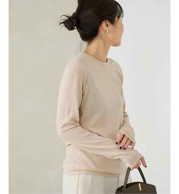 Plage「CU WO Fine Knit New プルオーバー」|ニット・セーター|