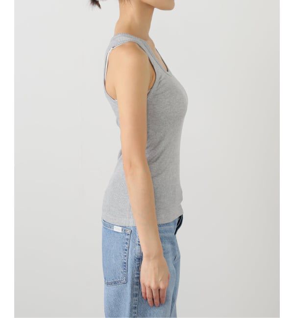 Plage「TANC TOKYO / タンクトウキョウ FEEL GOOD RIB SKIN TOP」|タンクトップ|