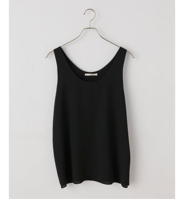 Plage「レイヤーノースリブラウス」|タンクトップ|ブラック