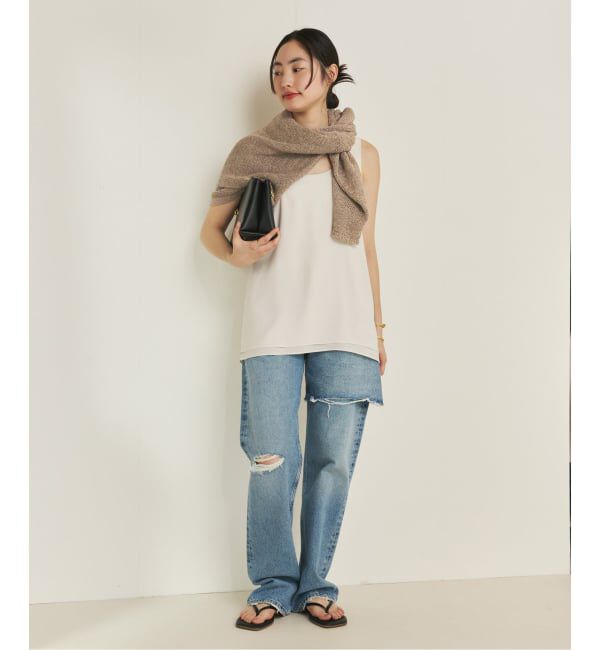 Plage「レイヤーノースリブラウス」|タンクトップ|