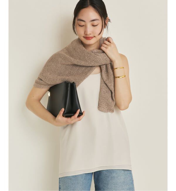 Plage「レイヤーノースリブラウス」|タンクトップ|