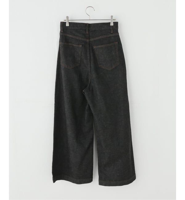 Plage「linen mix tuck デニムパンツ」|デニム|