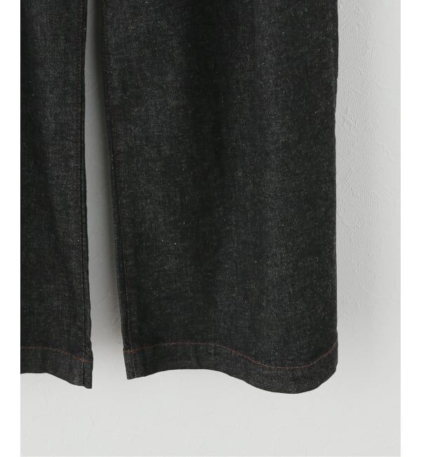 Plage「linen mix tuck デニムパンツ」|デニム|