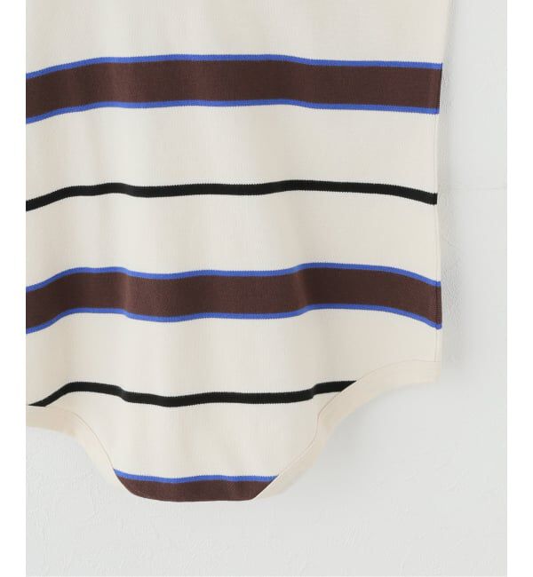 Plage「《一部店舗・WEB限定》TANC TOKYO / タンクトウキョウ PIQUET BORDER TANK ロンパース」|タンクトップ|