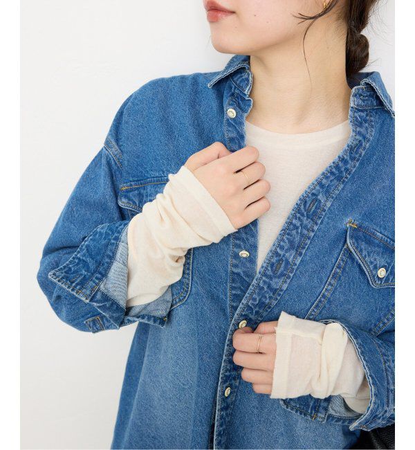 SLOBE IENA「シアーロングインナー」|Tシャツ・カットソー|