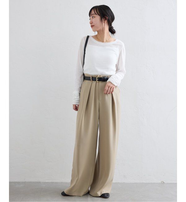 SLOBE IENA「シアーロングインナー」|Tシャツ・カットソー|