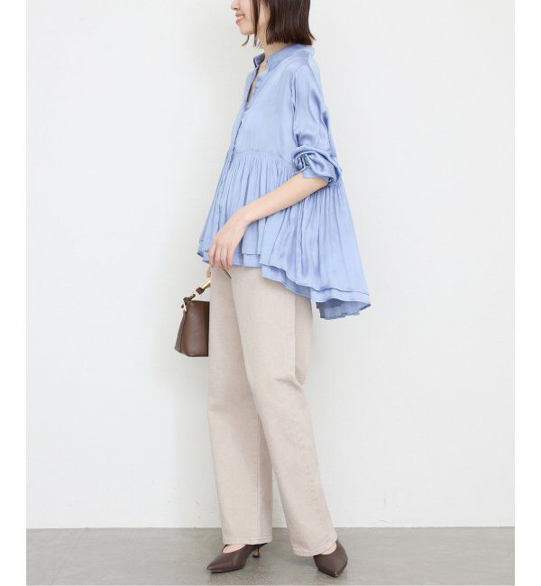 SLOBE IENA「《一部店舗・WEB限定カラーあり/追加5》LE DENIM ストレートパンツ」|デニム|