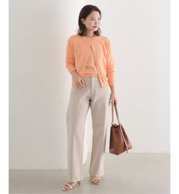 SLOBE IENA「《一部店舗・WEB限定カラーあり/追加5》LE DENIM ストレートパンツ」|デニム|