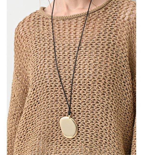 SLOBE IENA「JAMIRAY/ジャミレイ BEAN MOTIF コード ネックレス 244-270101」|ネックレス|