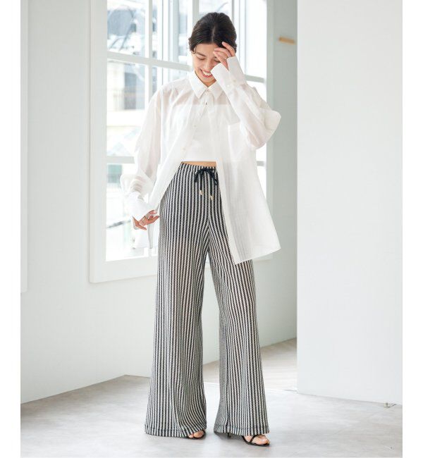 IENA「【EMILY WEEK &times; IENA】サテン クロップドバンドゥブラ」|インナー|