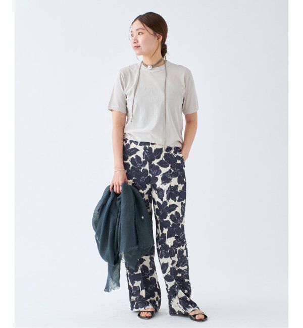 IENA「ATON/エイトン 別注 FRESCA SINGLE JERSEY Tシャツ」|Tシャツ・カットソー|