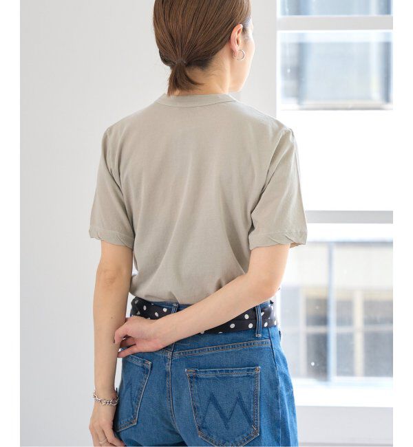 IENA「ATON/エイトン 別注 FRESCA SINGLE JERSEY Tシャツ」|Tシャツ・カットソー|