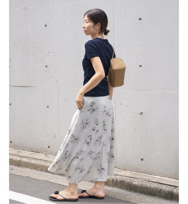 IENA「FLORE FLORE/フローレフローレ CAR TEE Tシャツ」|Tシャツ・カットソー|