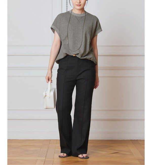 IENA LA BOUCLE「IENA LA BOUCLE 裏毛スリーブレスカットソー」|Tシャツ・カットソー|