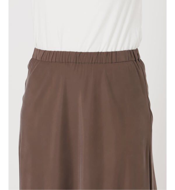 SLOBE IENA「《3サイズ展開/WEB限定/追加4》フィブリルマーメイドフレアスカート」|スカート|