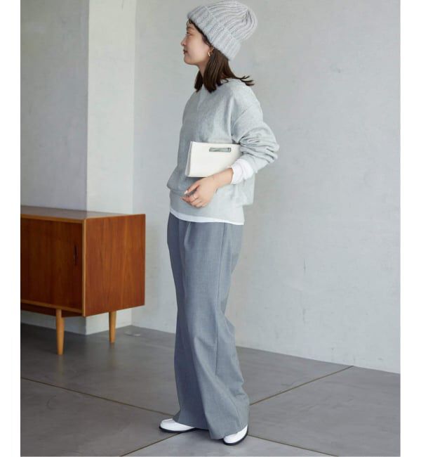 SLOBE IENA「《追加2》Champion/チャンピオン SLOBE別注 無地ガゼットスウェット」|スウェット・ジャージ|