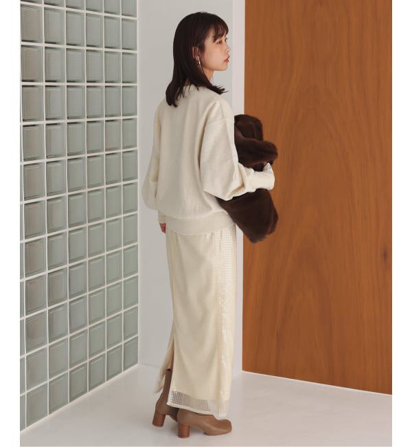 SLOBE IENA「《追加2》Champion/チャンピオン SLOBE別注 無地ガゼットスウェット」|スウェット・ジャージ|