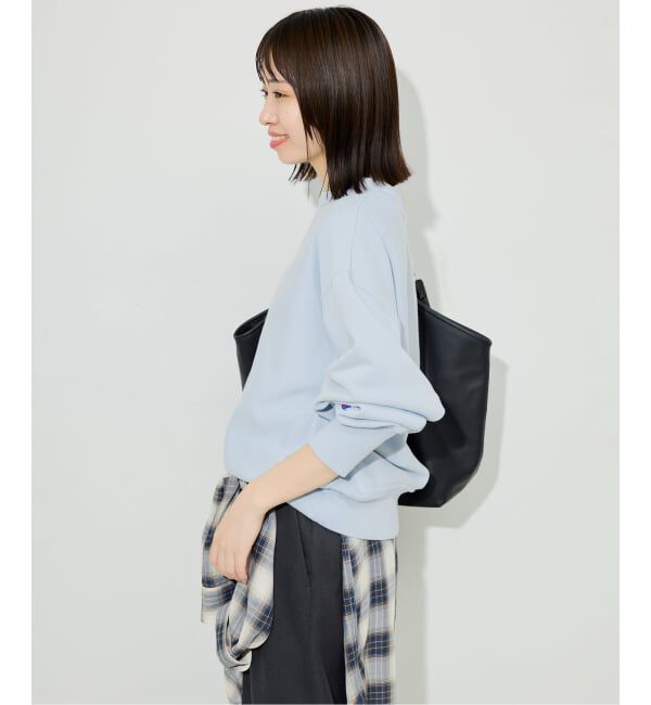 SLOBE IENA「《追加2》Champion/チャンピオン SLOBE別注 無地ガゼットスウェット」|スウェット・ジャージ|