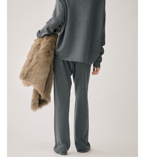 VERMEIL par iena「ミラノリブ パンツ」|その他|