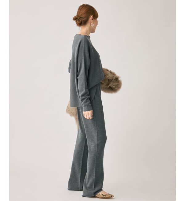 VERMEIL par iena「ミラノリブ パンツ」|その他|