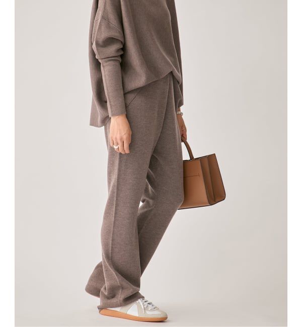 VERMEIL par iena「ミラノリブ パンツ」|その他|