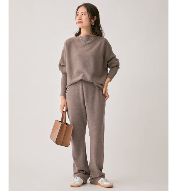 VERMEIL par iena「ミラノリブ パンツ」|その他|