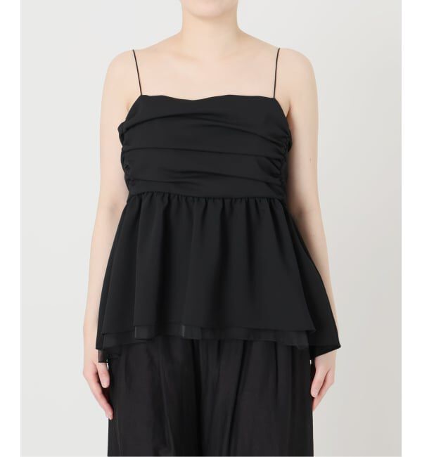 VERMEIL par iena「《予約》Tiered キャミトップ」|キャミソール|