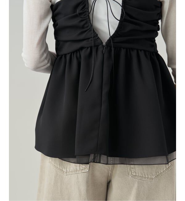 VERMEIL par iena「《予約》Tiered キャミトップ」|キャミソール|