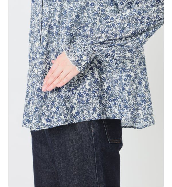 SLOBE IENA「《WEB限定/予約》フリルピンタックブラウス」|シャツ・ブラウス|