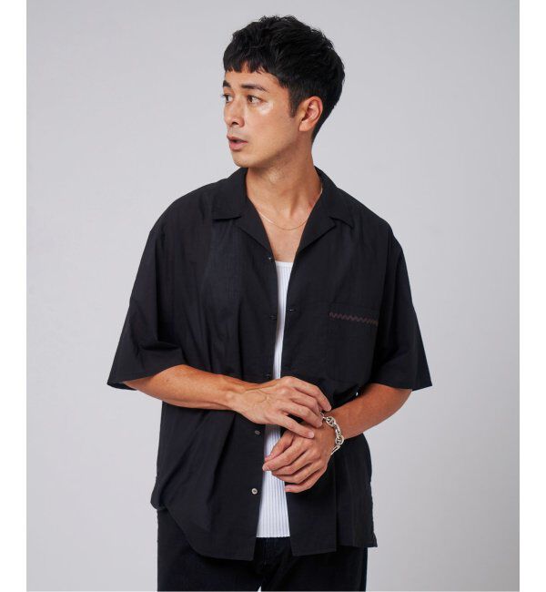 EDIFICE「E.コットン ローン オープン シャツ」|シャツ・ブラウス|