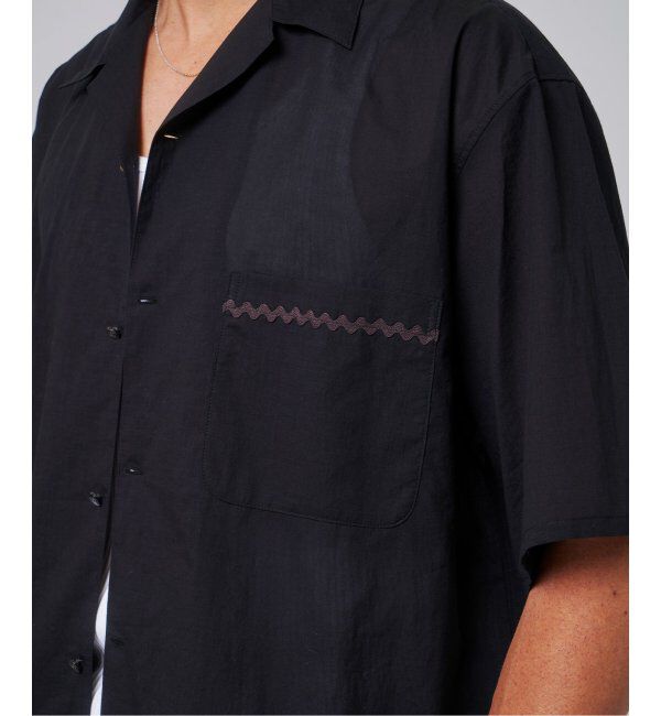 EDIFICE「E.コットン ローン オープン シャツ」|シャツ・ブラウス|