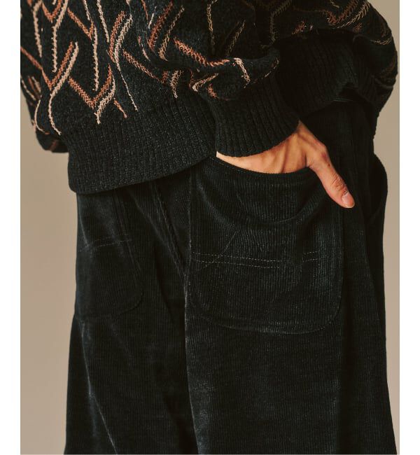 417 EDIFICE「メランジコーデュロイ カーブレッグパンツ」|その他|