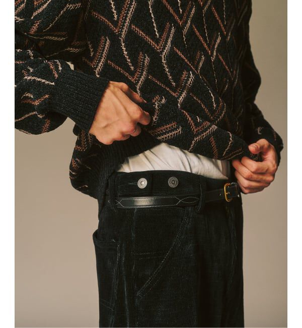 417 EDIFICE「メランジコーデュロイ カーブレッグパンツ」|その他|