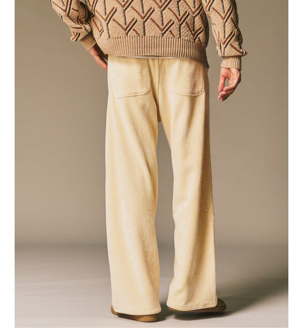 417 EDIFICE「メランジコーデュロイ カーブレッグパンツ」|その他|